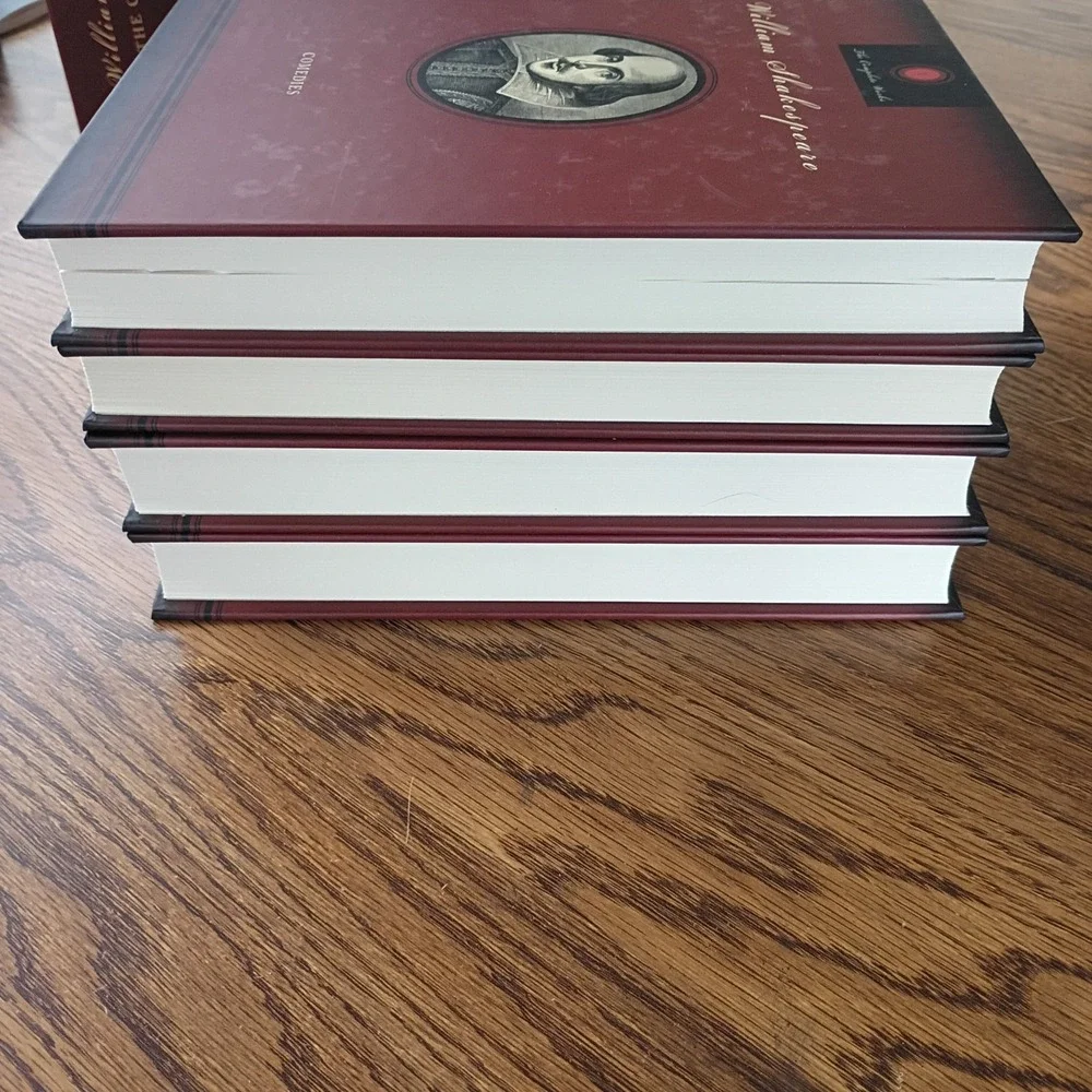 William Shakespeare The Complete Works, Tess Press 4 Vol Box Set 2006- Very Good